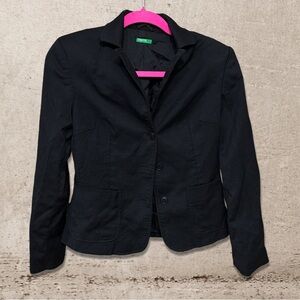 Italian Wool Blend Blazer